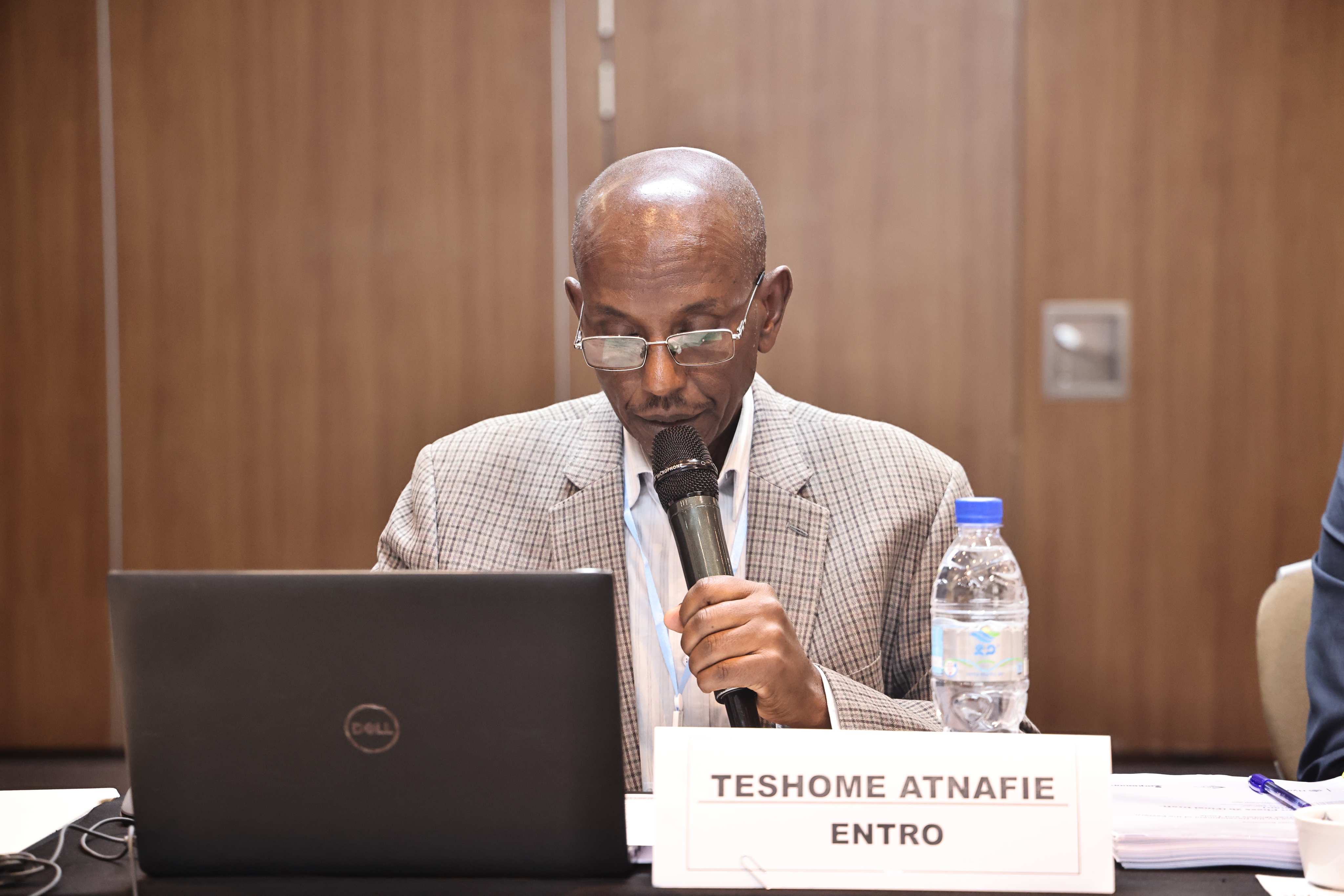 Eng. Teshome Atnafie, Acting Executive Director of ENTRO