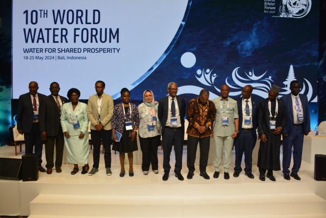 NBI Team at the World Water Forum in Bali, Indonesia