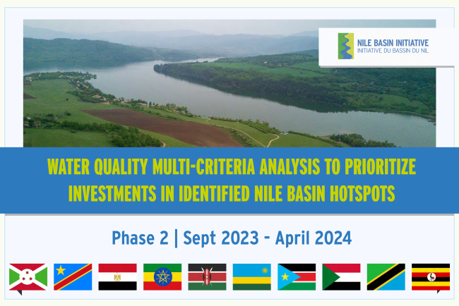 WATER QUALITY MULTI-CRITERIA ANALYSIS TO PRIORITIZE INVESTMENTS IN IDENTIFIED NILE BASIN HOTSPOTS