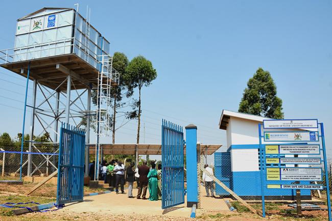 Water tank Ntungamo