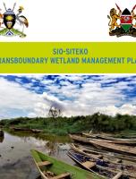 Sio-Siteko Transboundary Wetlands Management